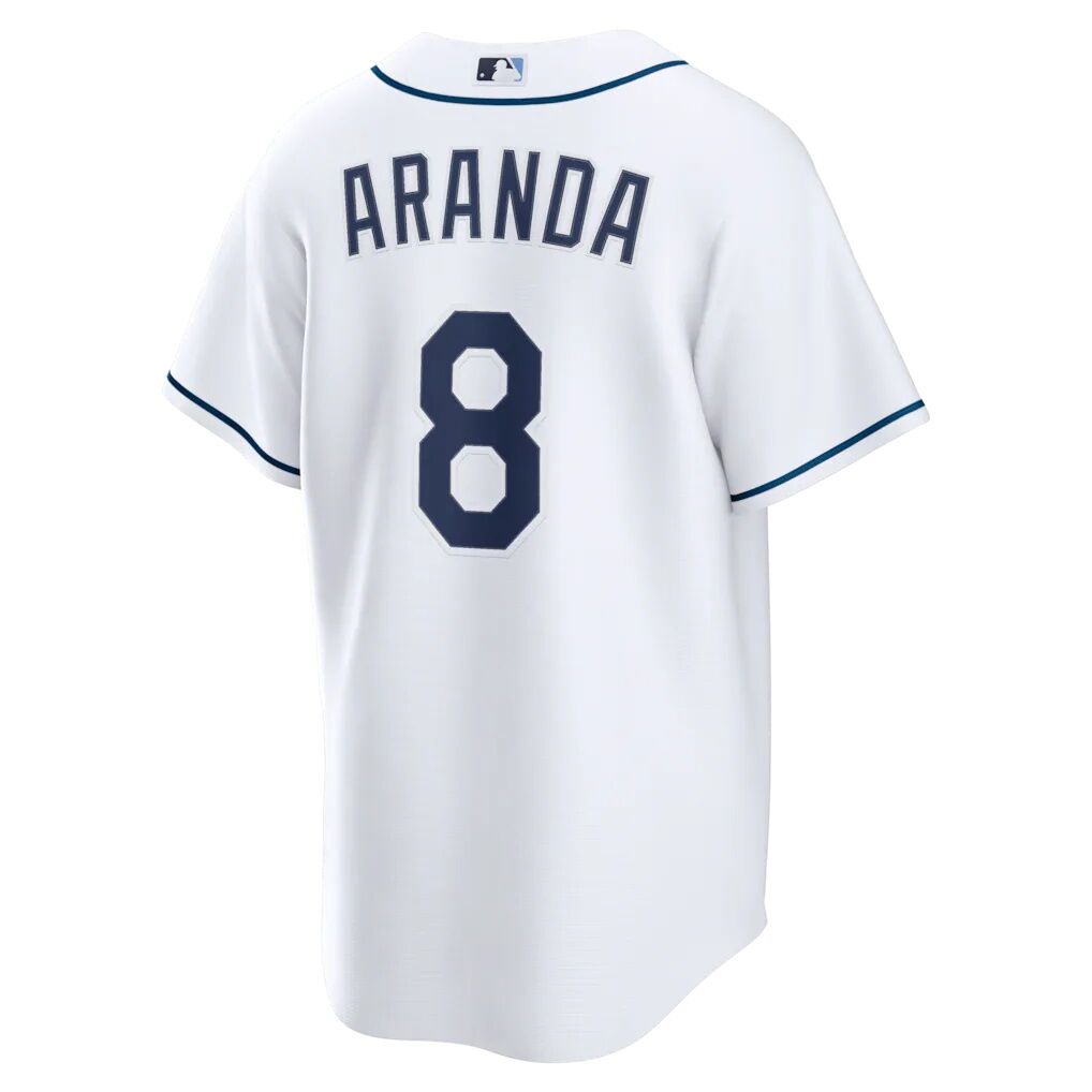 Jonathan Aranda Tampa Bay Rays Nike 2026 World Series Home Replica Jersey