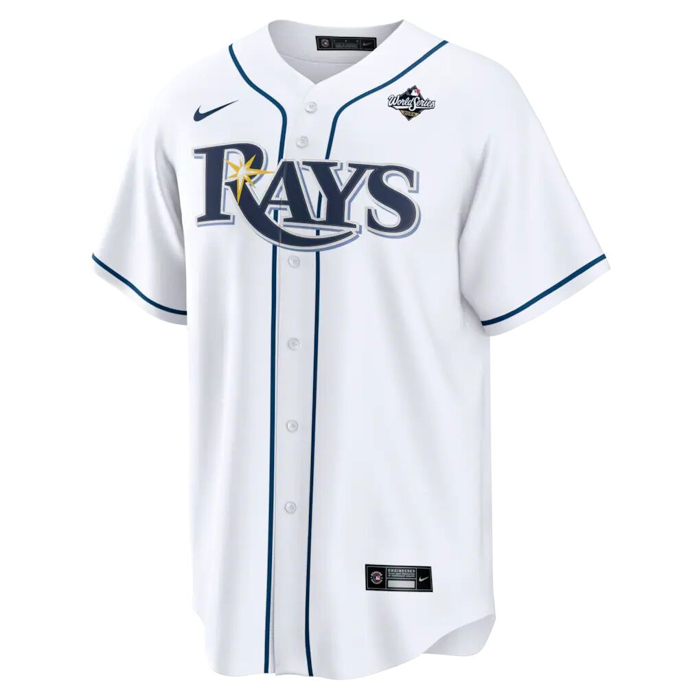 Liam Hicks Tampa Bay Rays Nike 2026 World Series Home Replica Jersey