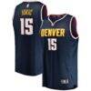 Nikola Jokić Denver Nuggets Fashion7 Big & Tall Fast Break Player Jersey - Navy - - Front View