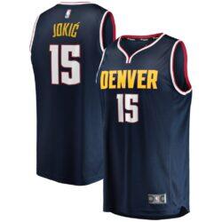 Nikola Jokić Denver Nuggets Fashion7 Big & Tall Fast Break Player Jersey - Navy - Icon Edition