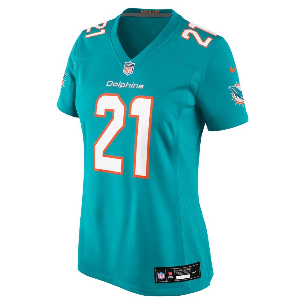 Kevin Coleman Miami Dolphins Nike Women's Team Game Jersey - Aqua