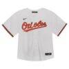 Jackson Holliday Baltimore Orioles Nike Toddler Game Jersey - White - Side View