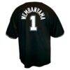 Victor Wembanyama San Antonio Spurs Profile Big & Tall Name & Number Button-Up Jersey - Black - Detail View