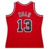 Joakim Noah Chicago Bulls Mitchell & Ness 2013/14 Hardwood Classics Swingman Jersey - Red - Detail View