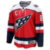 Alexander Ovechkin Washington Capitals Fashion7 Alternate Breakaway Player Jersey - Red - Side View