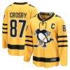 Sidney Crosby Pittsburgh Penguins Fashion7 Alternate Breakaway Player Jersey - Gold - Front View