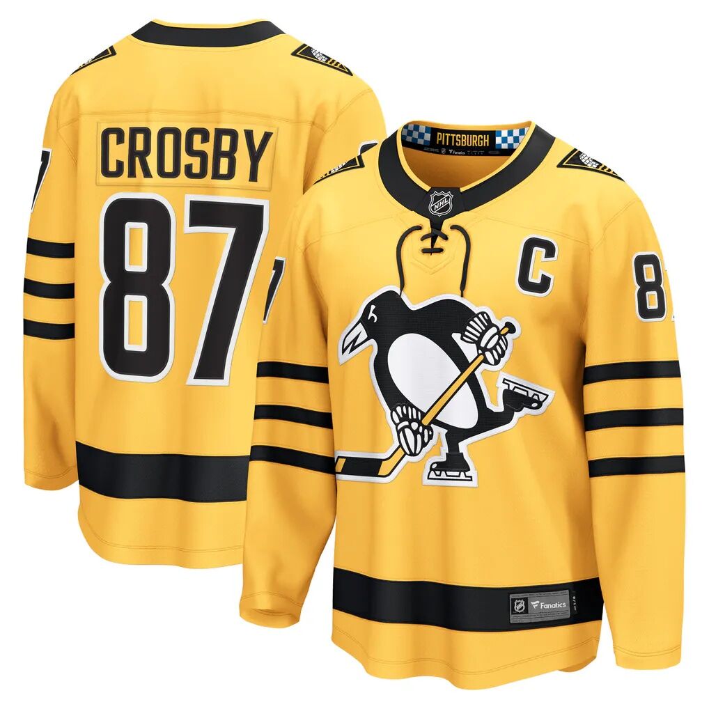 Sidney Crosby Pittsburgh Penguins Fashion7 Alternate Breakaway Player Jersey