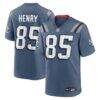 Hunter Henry New England Patriots Nike Rivalries Collection Game Jersey - Blue - Front View