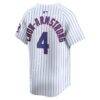 Pete Crow-Armstrong Chicago Cubs Nike Home Limited Jersey - White - Detail View