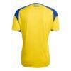 Sweden National Team adidas 2026 Home Replica Jersey - Yellow - Detail View