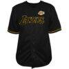 Luka Dončić Los Angeles Lakers Fashion7 Big & Tall Name & Number Fashion Jersey - Black - Side View
