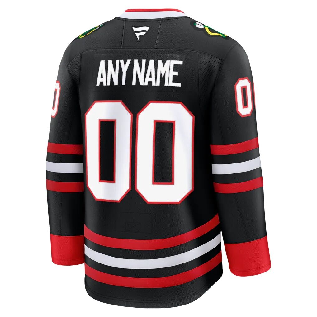 Chicago Blackhawks Fashion7 Alternate Custom Premium Jersey