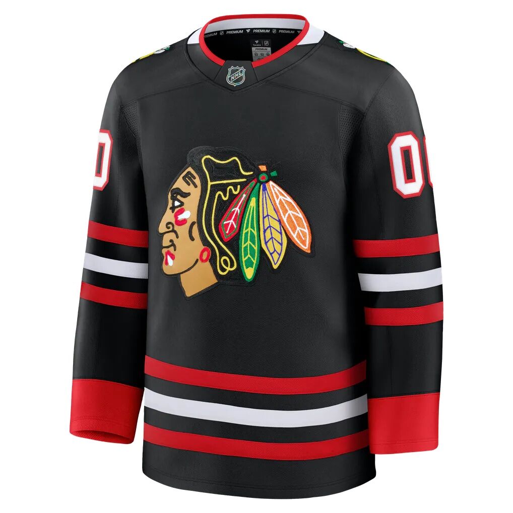 Chicago Blackhawks Fashion7 Alternate Custom Premium Jersey