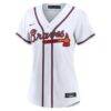 Ronald Acuña Jr. Atlanta Braves Nike Women's Home Replica Jersey - White - Side View