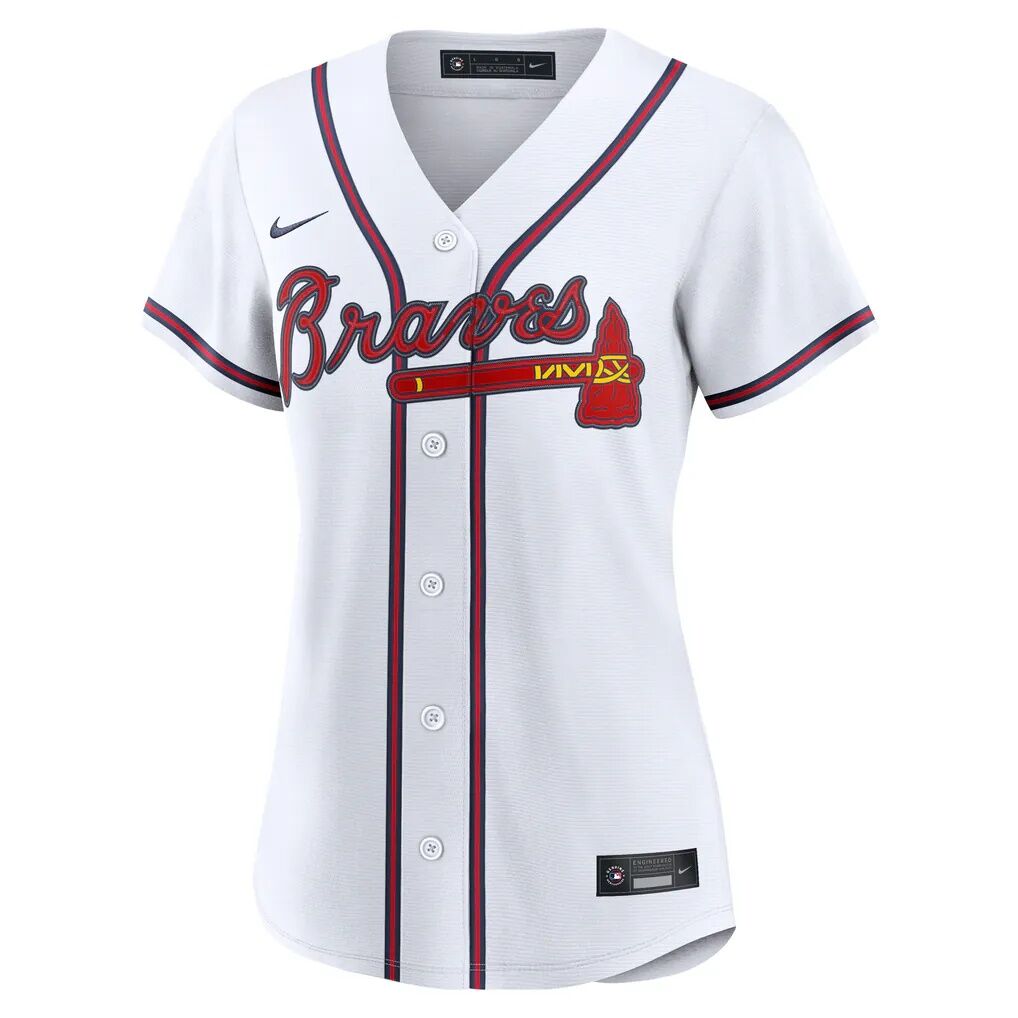 Ronald Acuña Jr. Atlanta Braves Nike Women's Home Replica Jersey