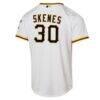 Paul Skenes Pittsburgh Pirates Nike Youth Home Stadium Jersey - White - Detail View