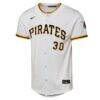 Paul Skenes Pittsburgh Pirates Nike Youth Home Stadium Jersey - White - Side View