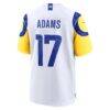 Davante Adams Los Angeles Rams Nike Game Jersey - White - Detail View