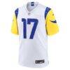 Davante Adams Los Angeles Rams Nike Game Jersey - White - Side View