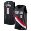 Damian Lillard Portland Trail Blazers Nike Unisex Swingman Jersey - Black - Front View