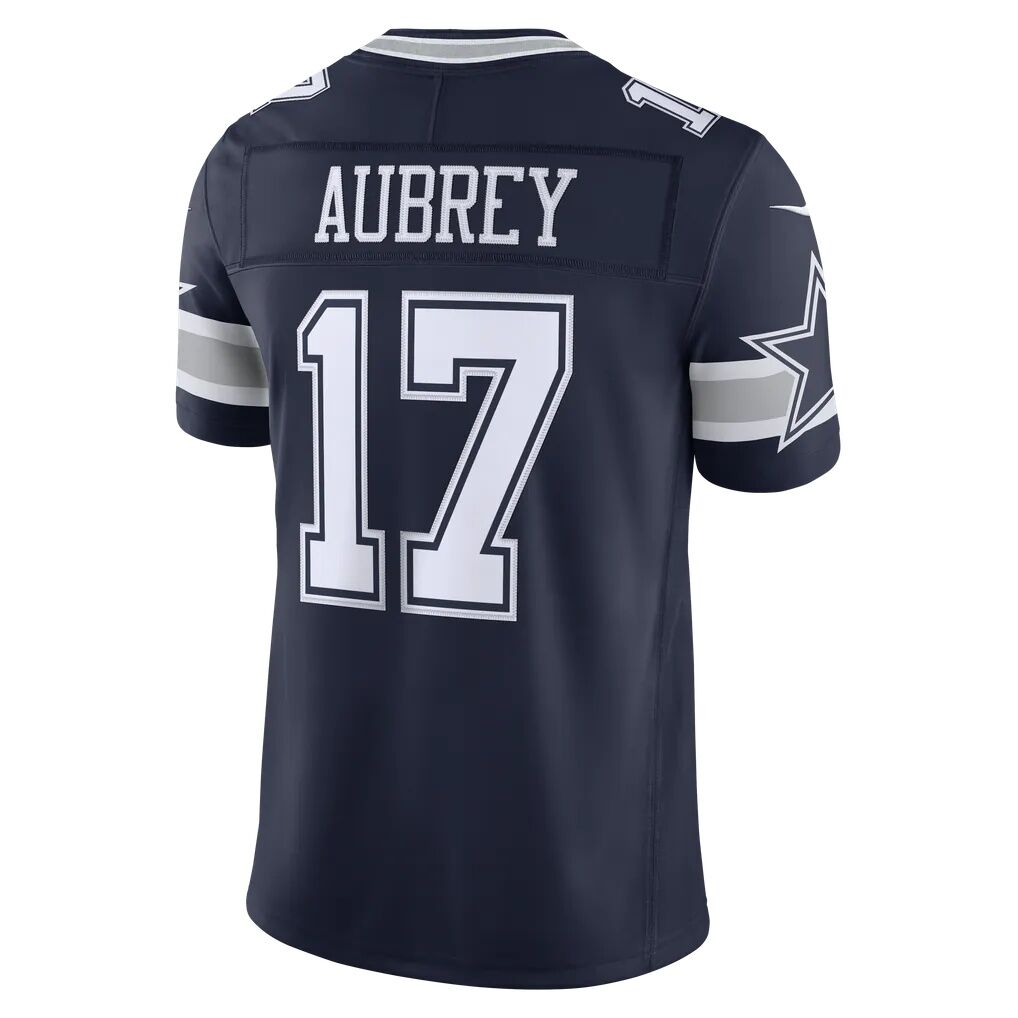 Brandon Aubrey Dallas Cowboys Nike Team Vapor F.U.S.E. Stitched Limited Jersey