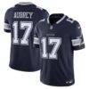 Brandon Aubrey Dallas Cowboys Nike Team Vapor F.U.S.E. Stitched Limited Jersey - Navy - Front View