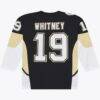 Ryan Whitney Pittsburgh Penguins Mitchell & Ness 2007/08 Power Play Jersey - Black - Detail View
