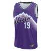 Ace Bailey Utah Jazz Fashion7 Youth Fast Break Replica Jersey - Purple - - Side View