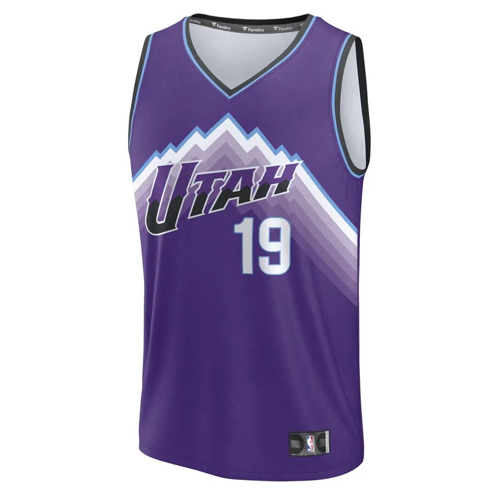 Ace Bailey Utah Jazz Fashion7 Youth Fast Break Replica Jersey - Purple - Icon Edition