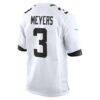 Jakobi Meyers Jacksonville Jaguars Nike Game Jersey - White - Detail View