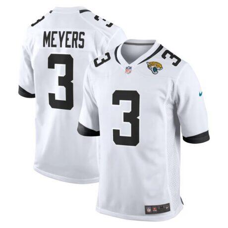 Jakobi Meyers Jacksonville Jaguars Nike Game Jersey - White - Front View