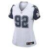 Quinnen Williams Dallas Cowboys Nike Women's Alternate Game Jersey - White - Side View