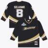 Teemu Selanne Anaheim Ducks Mitchell & Ness 2006/07 Stanley Cup Power Play Jersey - Black - Front View