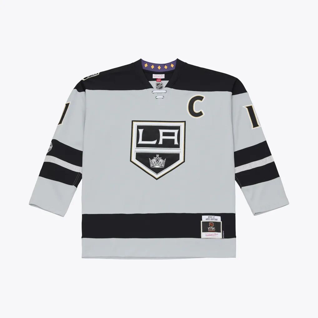 Anze Kopitar Los Angeles Kings Mitchell & Ness 2016/17 Captain Patch Power Play Jersey