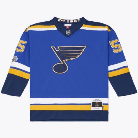 Colton Parayko St. Louis Blues Mitchell & Ness 2016/17 Power Play Jersey - Blue - Front View