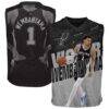 Victor Wembanyama San Antonio Spurs Outerstuff Youth Icon Play Jersey - Black - Front View