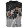 Victor Wembanyama San Antonio Spurs Outerstuff Youth Icon Play Jersey - Black - Side View