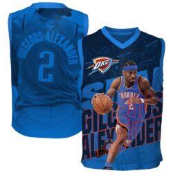 Shai Gilgeous-Alexander Oklahoma City Thunder Outerstuff Youth Icon Play Jersey