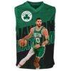 Jayson Tatum Boston Celtics Outerstuff Youth Icon Play Jersey - - Side View