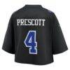 Dak Prescott Dallas Cowboys Nike Women's Cropped Fashion Game Jersey - Black - Detail View