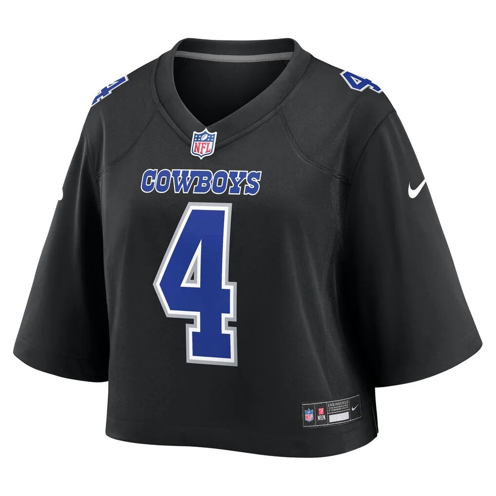 Dak Prescott Dallas Cowboys Nike Women's Cropped Fashion Game Jersey
