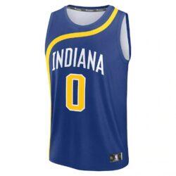 Tyrese Haliburton Indiana Pacers Fashion7 Fast Break Jersey - Classic Edition - Royal