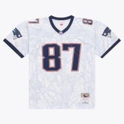 Rob Gronkowski New England Patriots Mitchell & Ness 2010 Ghosted Retired Player Jersey