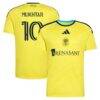 Hany Mukhtar Nashville SC adidas 2026 The Reverb Kit Replica Jersey - Yellow - Front View