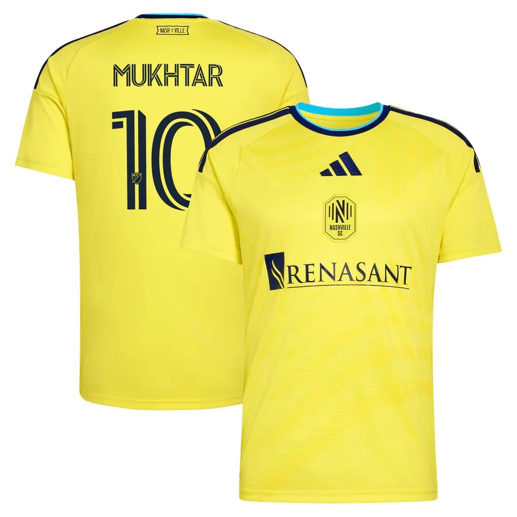 Hany Mukhtar Nashville SC adidas 2026 The Reverb Kit Replica Jersey