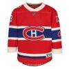 Cole Caufield Montreal Canadiens Outerstuff Youth 2026 NHL Heritage Classic Premier Player Jersey - Red - Side View