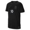 Martin Ødegaard Norway National Team Nike Youth 2026 Away Stadium Replica Jersey - Black - Side View
