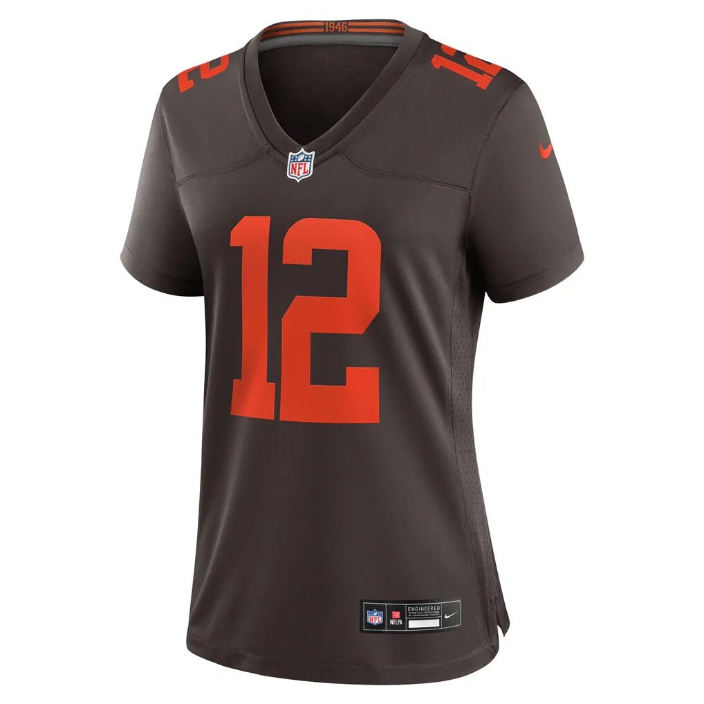 Denzel Boston Cleveland Browns Nike Women's Alternate Game Jersey