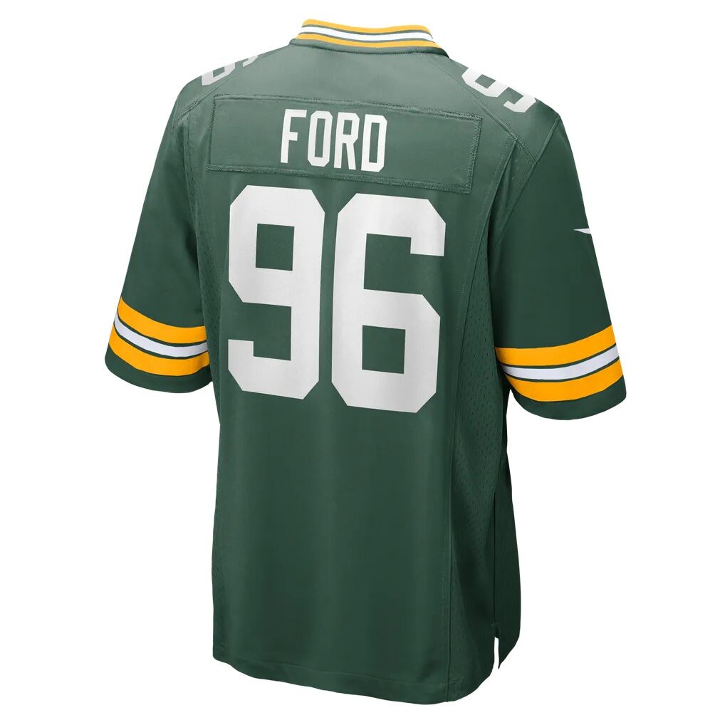 Jonathan Ford Green Bay Packers Nike Game Player Jersey
