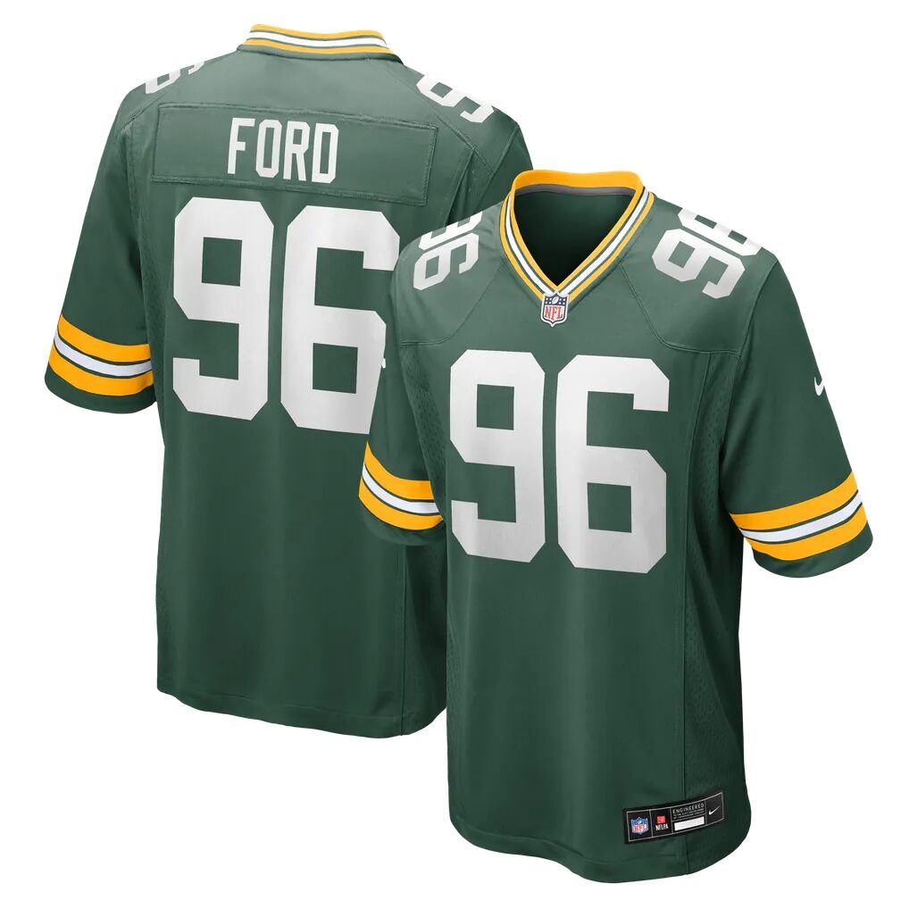 Jonathan Ford Green Bay Packers Nike Game Player Jersey